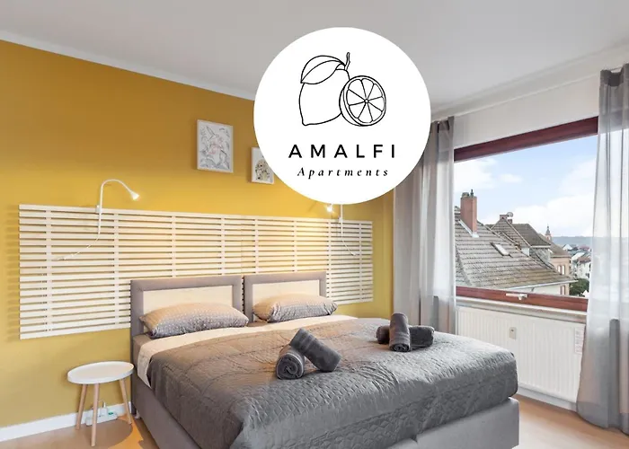 Amalfi Apartment A03 - 3 Zi.+ Bequeme Boxspringbetten + Smart Tv