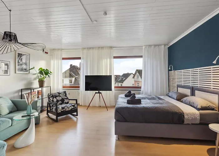 Amalfi Apartment A03 - 3 Zi.+ Bequeme Boxspringbetten + Smart Tv