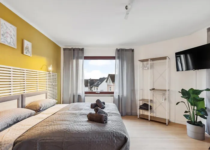 Amalfi Apartment A03 - 3 Zi.+ Bequeme Boxspringbetten + Smart Tv